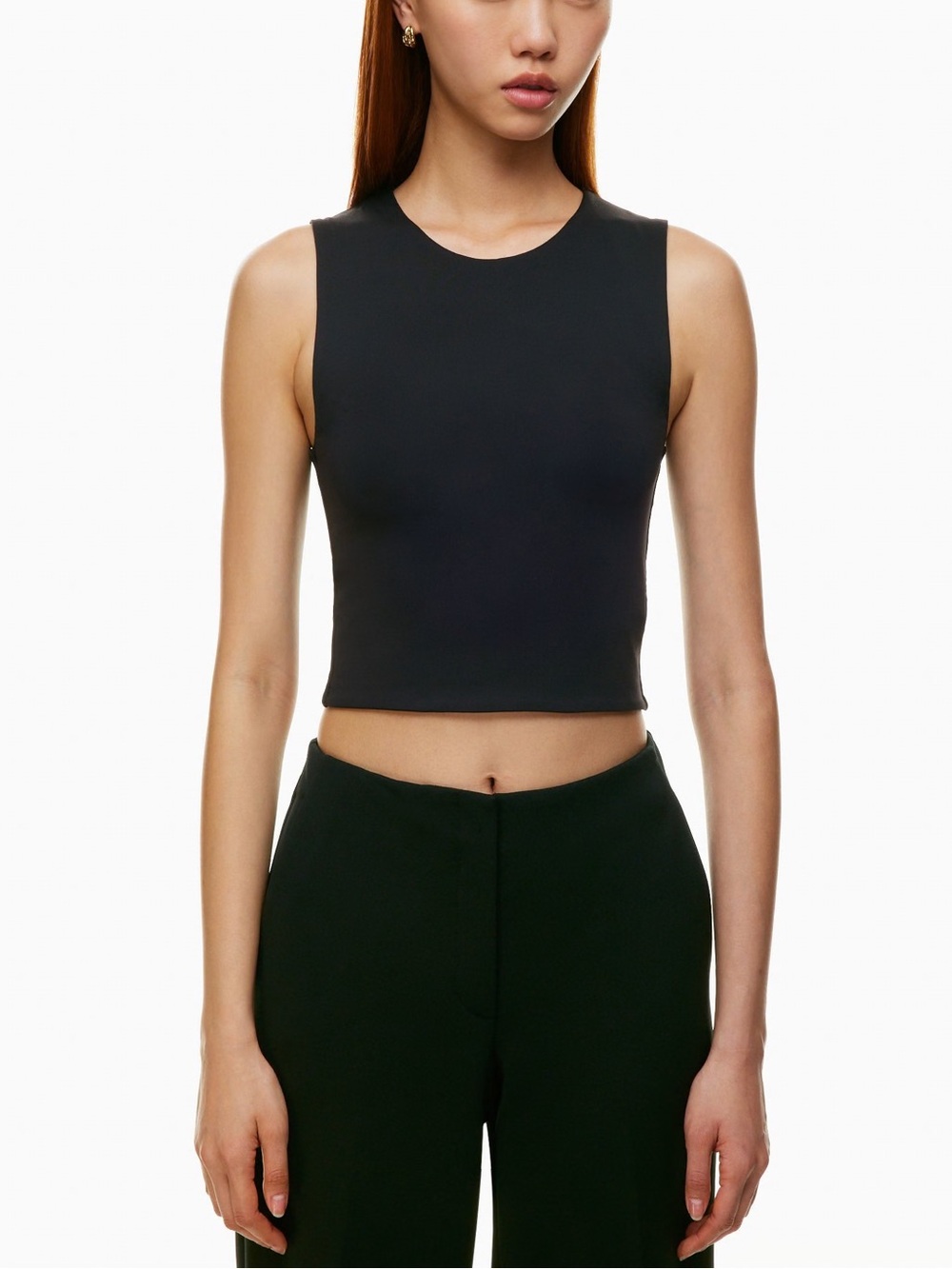 NWT Aritzia Babaton Contour Muscle Tank in Black